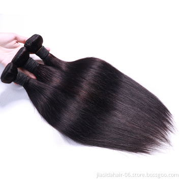 3pcs Cheap Hot Wholesale Black 100 Weave Raw Mink Brazilian Bundles Cuticle Aligned Human Hair Extension